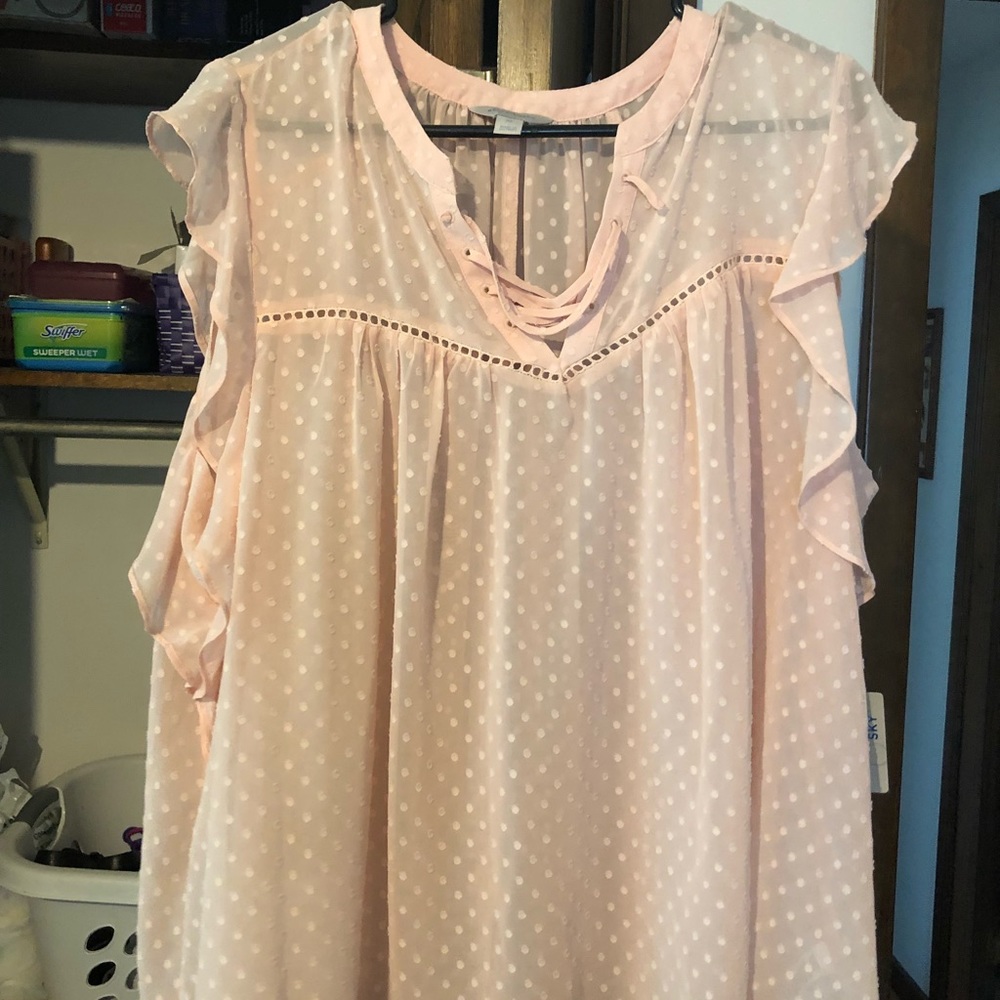 Short sleeve blouse